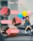 Paper Balloon Sticks Set of 100, Colored Handheld Balloon Holders for Party Favors, Props, Decoration, No Helium Needed